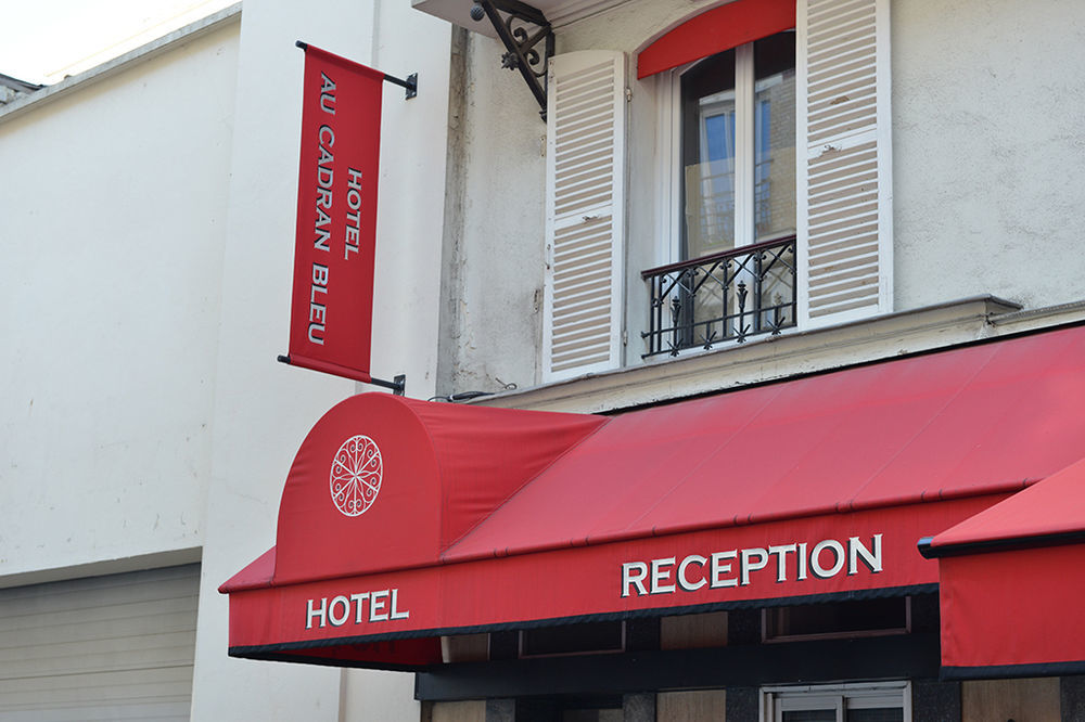 Au Cadran Bleu Hotel Levallois-Perret Eksteriør billede